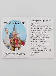 Carte de Prière au Pape Léon XIV
