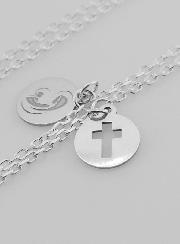 Collier Religieux Trilogie Céleste - Argent 925