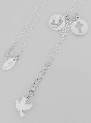 Collier Religieux Trilogie Céleste - Argent 925