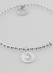 Bracelet Boule Croix & Vierge - Argent Massif