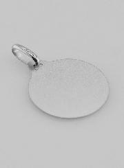 Médaille de Jésus Christ en Argent Massif - 18mm