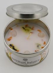 Bougie Parfumée Aromathérapie - Cristal de Roche & Jasmin