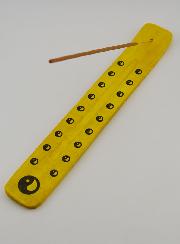 Porte-Encens Pour Bâtonnets d'Encens - Jaune