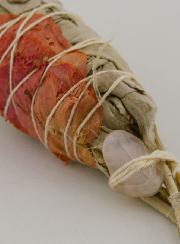Sauge Blanche, Rose et Quartz Rose - Torche 20-25g