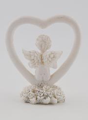 Statue Coeur Ange-Gardien - 6cm
