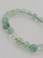 Bracelet en Pierre Naturelle de Fluorite Verte - 8mm