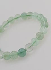Bracelet en Pierre Naturelle de Fluorite Verte - 8mm