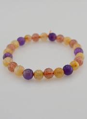 Bracelet en Pierres Naturelles Super Seven - 7mm