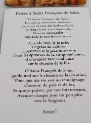 Encens Religieux Lavande + Prière St François de Sales