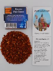 Encens Religieux Palo Santo + Prière au Pape Léon XIV