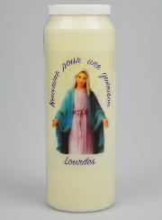 Bougie Neuvaine pour une Guérison - 17.5cm