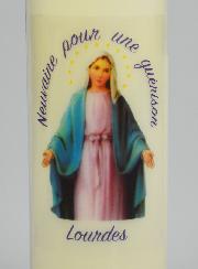 Bougie Neuvaine pour une Guérison - 17.5cm
