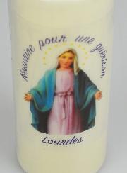 Bougie Neuvaine pour une Guérison - 17.5cm