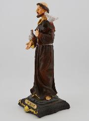 Statue Religieuse de Saint François - 20cm