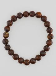 Bracelet en Pierre Naturelle d' Opale Boulder 8mm