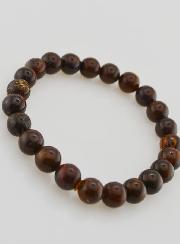Bracelet en Pierre Naturelle d' Opale Boulder 8mm