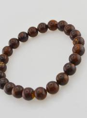 Bracelet en Pierre Naturelle d' Opale Boulder 8mm