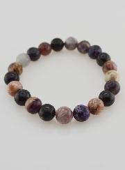 Bracelet en Pierre Naturelle de Charoïte - 8mm