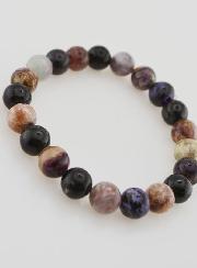 Bracelet en Pierre Naturelle de Charoïte - 8mm
