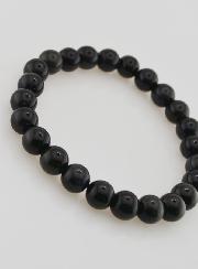 Bracelet en Pierre d'Obsidienne Oeil Céleste Rainbow - 8mm