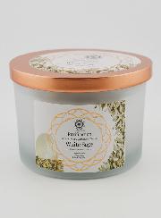 Bougie de Purification 256g - Sauge Blanche & Sélénite