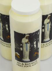 3 Bougies de Neuvaine Notre Dame de Banneux