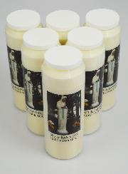 6 Bougies de Neuvaine Notre Dame de Banneux