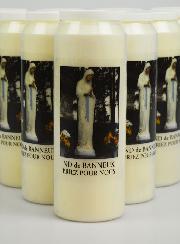 10 Bougies de Neuvaine Notre Dame de Banneux