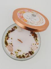 Bougie Parfumée 256g - Rose & Quartz Rose