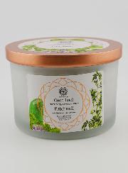 Bougie Parfumée 256g - Aventurine Verte & Patchouli