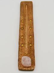 Porte-Encens Pour Bâtonnet - Quartz Rose