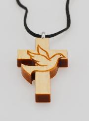 Croix Pendentif de Confirmation - Colombe de la Paix