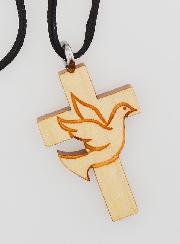 Croix Pendentif de Confirmation - Colombe de la Paix
