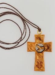 Croix Pendentif de Confirmation - Colombe Esprit Saint