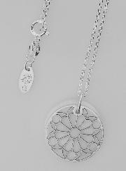 Collier Religieux Vitrail - Argent & Nacre