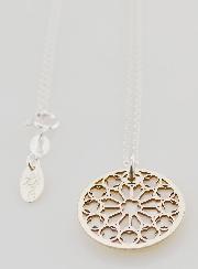 Collier Religieux Vitrail - Argent & Nacre
