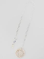 Collier Religieux Vitrail - Argent & Nacre