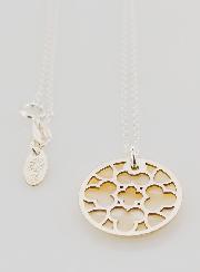 Collier Religieux Vitrail - Argent & Nacre Blanche