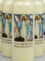 Lot de 10 Bougies de Neuvaine Notre Dame de Garabandal