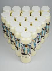 Lot de 20 Bougies de Neuvaine Notre Dame de Garabandal