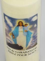 Bougie de Neuvaine Notre Dame de Garabandal