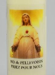 Bougie de Neuvaine à Notre Dame de Pellevoisin