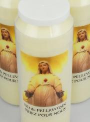 3 Bougies de Neuvaine Notre Dame de Pellevoisin