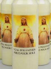 6 Bougies de Neuvaine Notre Dame de Pellevoisin