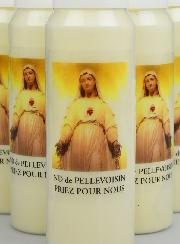 10 Bougies de Neuvaine Notre Dame de Pellevoisin