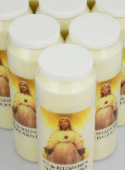 10 Bougies de Neuvaine Notre Dame de Pellevoisin