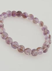 Bracelet en Pierre Naturelle d'Amétrine AA - 8mm
