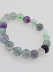 Bracelet en Pierre Naturelle de Fluorite AB - 10mm