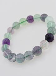 Bracelet en Pierre Naturelle de Fluorite AB - 10mm