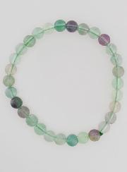 Bracelet en Pierre Naturelle de Fluorite AB - 6mm